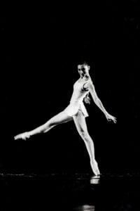 Silvia Frosali mint fiatal balett táncos